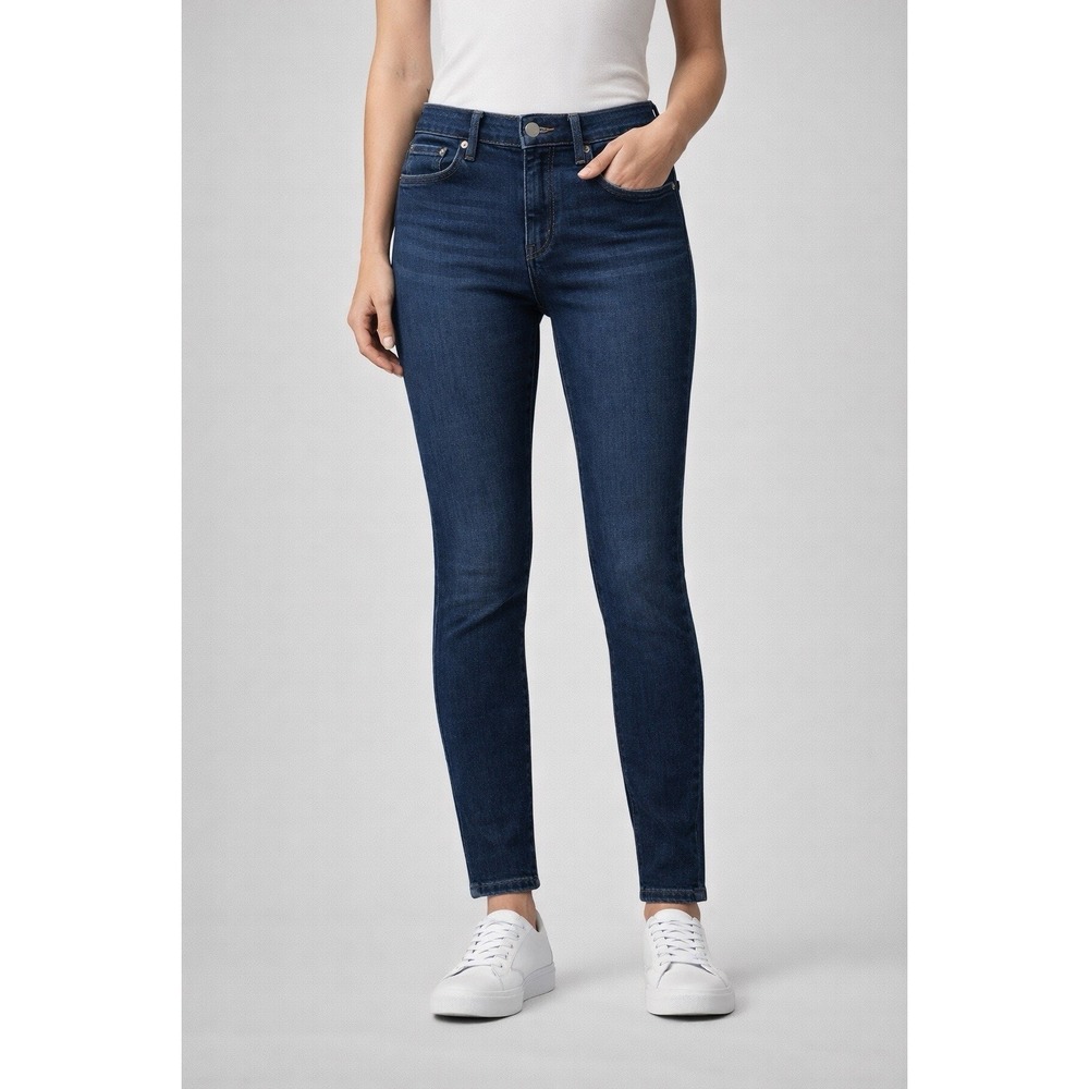 Banana Republic Women's High Rise Skinny Jeans Dark Wash Stretch Size 27/4